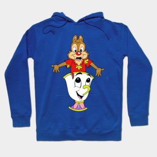 Chip N Dale Rescue Rangers mashup Chip The Cup Hoodie